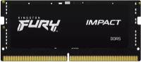 Модуль памяти Kingston 32GB DDR5 4800 SODIMM FURY Impact PnP Gaming Memory KF548S38IB-32 Non-ECC, CL38, 1.1V, 2RX8 38-38-38 262-pin 16Gbit, RTL