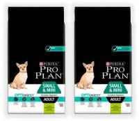 PRO PLAN ADULT DOG OPTIDIGEST SMALL & MINI SENSITIVE DIGESTION для взрослых собак маленьких пород с чувствительным пищеварением с ягненком и рисом (3 + 3 кг)