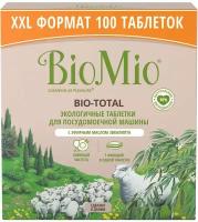 Таблетки для посудомоечной машины BioMio BIO-TOTAL 7-в-1 с эфирным маслом эвкалипта, 100 шт