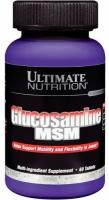 Суставы, связки и хрящи: Ultimate Nutrition Glucosamine & MSM 60таблеток
