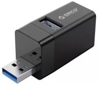 USB-концентратор ORICO 3 в 1черный (ORICO-MINI-U32-BK-BP)