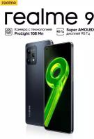 Смартфон realme 9 4G 6/128 ГБ Global для РФ, Dual nano SIM, черный