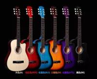 FFG-3810C-NAT Акустическая гитара, с вырезом, цвет натуральный, Foix