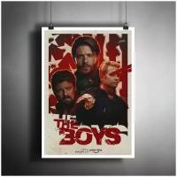 Постер плакат для интерьера "Сериал: Пацаны. The Boys" / Декор дома, офиса, комнаты, квартиры A3 (297 x 420 мм)