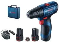 Аккумуляторная дрель-шуруповерт Bosch GSR 120-li 2x2,0 Ач (06019G8020) 06019G8000