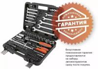 Набор инструментов Кратон TS-18 1/2"+1/4" 82 пр