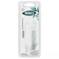 Пилка для ногтей `MORITZ` стеклянная в чехле (shine) 9 см