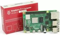 Микрокомпьютер Raspberry Pi 4 Model B 1GB Broadcom BCM2711 ARM Cortex-A72@ 1.5GHz, 2 x USB 3.0, 2 x USB 2.0, Wi-Fi, Bluetooth