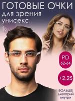 Готовые очки для зрения +2.25