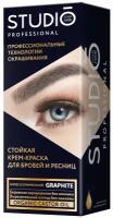 Краска для бровей и ресниц Studio Professional (Студио) - Графит х 1шт