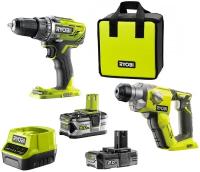 Набор инструментов Ryobi R18CK2C-LL515S ONE+