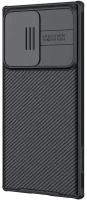 Чехол для смартфона Samsung Galaxy S21 Ultra Nillkin CamShield Pro Case черный термополиуретановый с защитой камеры