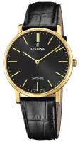 Наручные часы FESTINA Swiss Made, золотой, черный