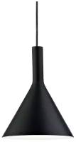 Светильник подвесной Ideal lux Cocktail SP1 Small макс.1х40Вт IP20 Е14 230В Черный/Белый Стекло Без лампы 074344
