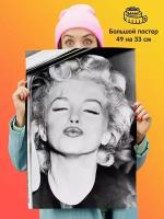 Постер плакат Marilyn Monroe Мэрилин Монро