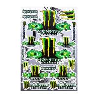 Мотонаклейки мото стикеры наклейки Monster Energy 30х45 см на мотоцикл скутер мопед квадроцикл для мотоциклиста