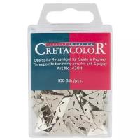 Треугольные кнопки Creta Color 100 шт. в пласт.коробке