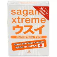 презервативы SAGAMI Xtreme 0.04 мм ультратонкие 3 шт