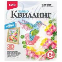 Lori Панно в технике квиллинг Колибри