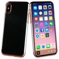 Чехол-накладка Muvit CRYSTAL SOFT CASE для Apple iPhone X/XS прозрачный