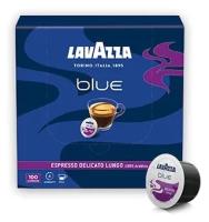 Кофе в капсулах Lavazza Blue Espresso Delicato, кофе, натуральный, интенсивность 6, 100 кап. в уп