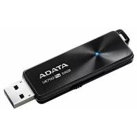 Флеш-накопитель USB 3.1 64GB A-Data Elite UE700 Pro чёрный металл