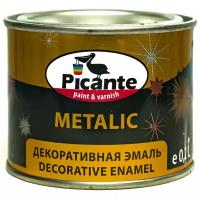 Эмаль Picante METALIC декоративная RAL 1036 бронза 0, 2кг