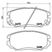 Колодки торм. для а/м Hyundai Sonata (NF) (05-) диск. перед. (PF 4235)