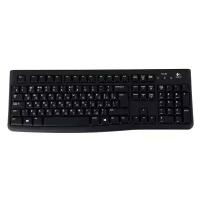 Клавиатура проводная Logitech K120, USB, черный