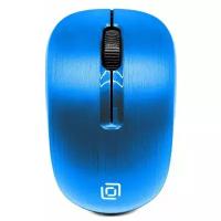 Мышь Oklick 525MW Cyan USB, голубой