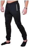 Беговые брюки CroSSSport, водонепроницаемые, размер 48, черный