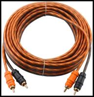 Межблочный кабель 2 rca для подключения усилителя в автомобиле межблок DL Audio Gryphon Lite RCA 4M
