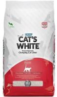 Наполнитель для кошачьих туалетов Cat's White Natural комкующийся, бентонитовый натуральный без ароматизатора (20л)