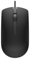 Мышь Dell Mouse MS116 Wired; USB; optical; 1000 dpi; 3 butt; Black