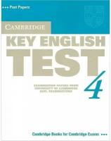 Cambridge Key English. Test 4. Student's Book