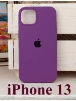 Силиконовый Чехол на Iphone 13, цвет фиолетовый