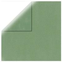 Бумага для скрапбукинга Rayher "Double dot", цвет Папоротниковый зеленый, двухсторонняя, 30,5х30,5 см