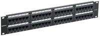 Патч-панель ITK PP48-2UC5EU-K05-G 19" 2U 48xRJ45 кат.5E UTP