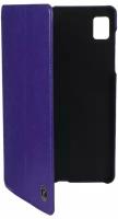 Чехол книжка из качественной экокожи для Realme Pad Mini, фиолетовый