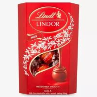 Шоколадные конфеты Lindt Lindor в коробке 200 г (Из Финляндии)