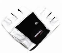 Перчатки для фитнеса Fitness Workout Gloves MFG-444, White-Black, Размер L