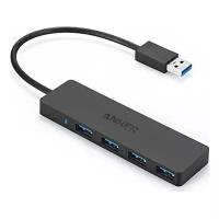 USB-концентратор ANKER 4-Port Ultra-Slim USB 3.0 Hub, разъемов: 4