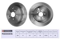 Диск тормозной Subaru Forester (SH, SJ) 08-, Impreza 07-, Legacy 09-, Outback 09- задний Marshall