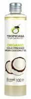 Натуральное 100% кокосовое масло холодного отжима от Tropicana Oil 50 мл, Natural Coconut Oil 100%