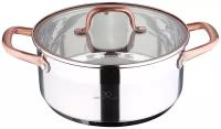 Кастрюля Bergner Infinity Chefs Copper BGIC-3502, диаметр 24 см