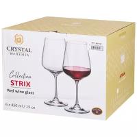 Набор бокалов Crystalite Bohemia Dora/Strix Red Wine, 669-192