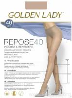 Колготки Golden Lady Repose, 40 den, размер 2/S, бежевый