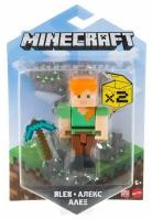 Фигурка Mattel Minecraft базовая с аксессуарами Скелет