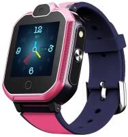 Умные часы для детей KUPLACE / Smart Baby Watch LT05 / Детские смарт часы / Часы для детей с GPS, SOS, 4G, розовые