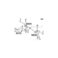 Наконечник рулевой Febest 0221- F23 Nissan: 48680-2T025 Nissan Atlas. Nissan Cabstar C Бортовой Платформой/Ходовая Часть